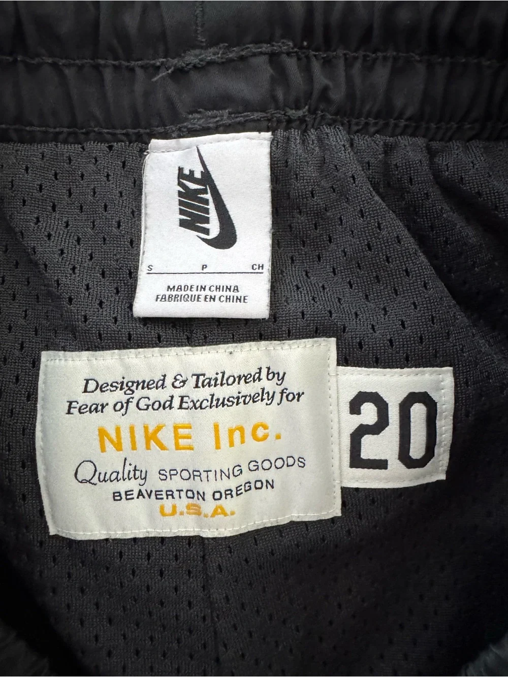 Fear of God Nike Warm up Pants